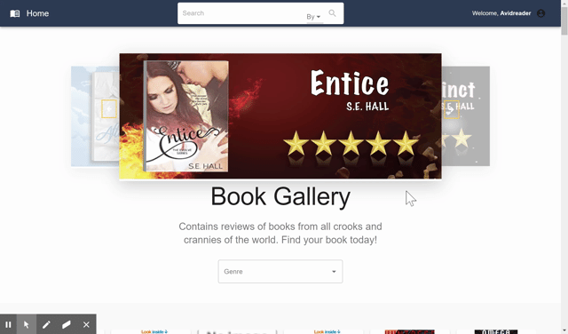Bookwormies webapp demo